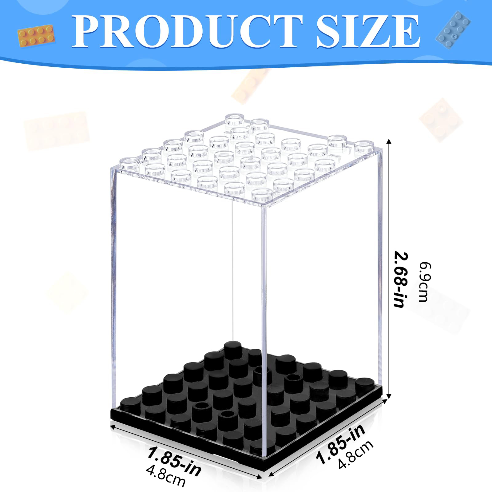 Акриловый строительный блок, в – обзор и цена Action Figure Stand