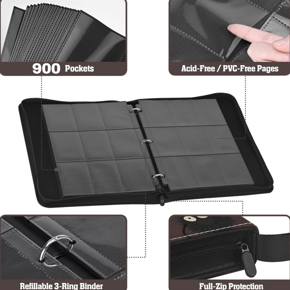 Альбом для коллекционных карто – обзор и цена Trading Card Binder